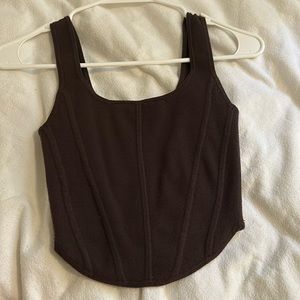 Sculpt Knit Bustier Tank